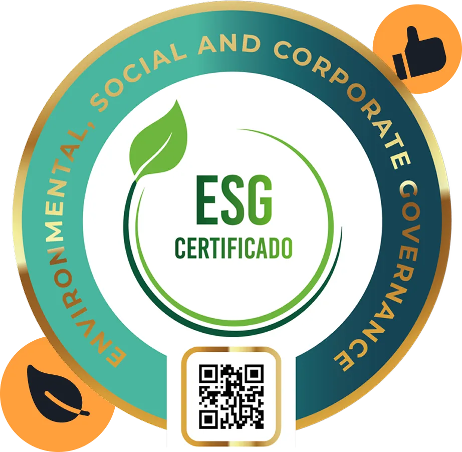 Selo ESG - Environmental, Social and Governance do Grupo Latitud